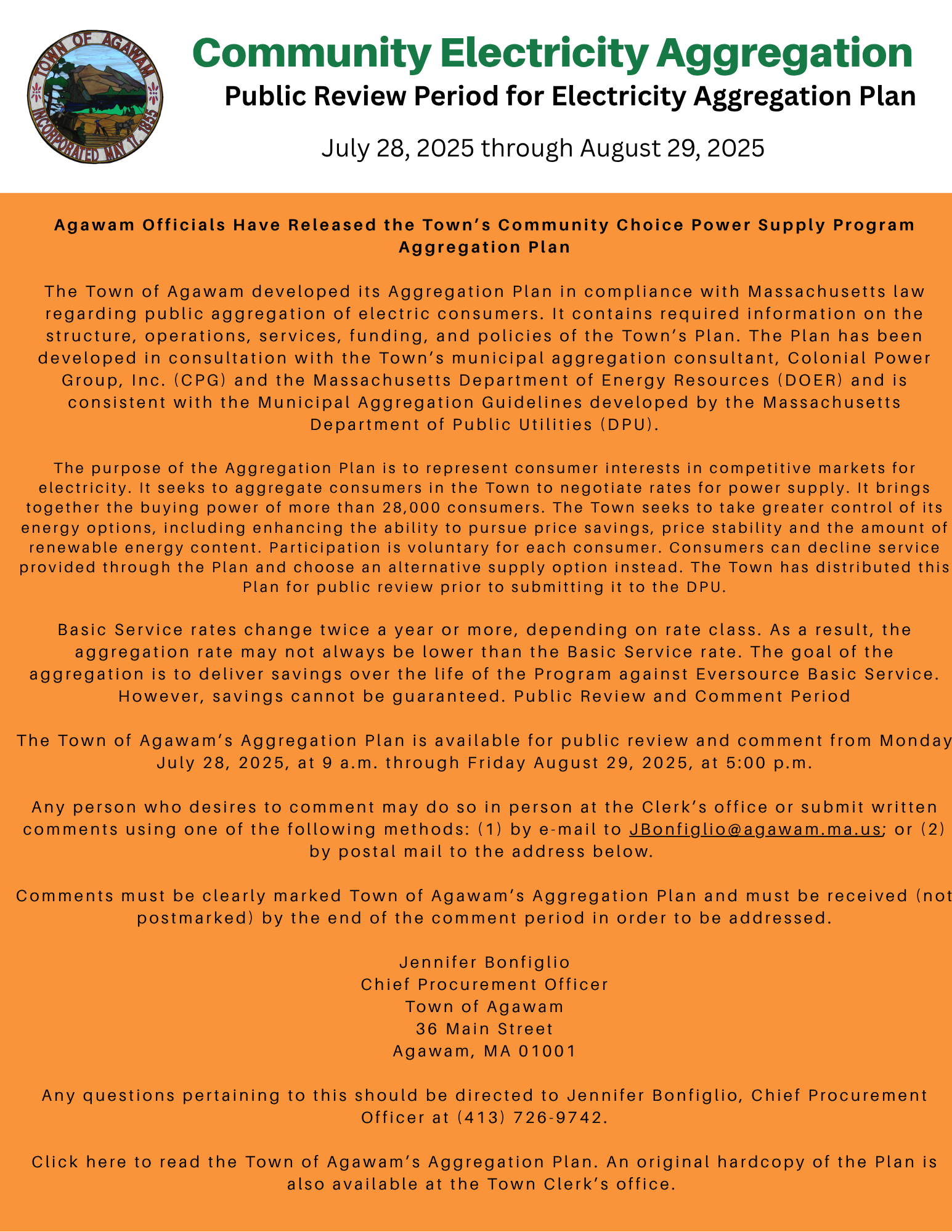 Orange Construction Public Service Announcement Facebook Post (Real Estate Flyer)