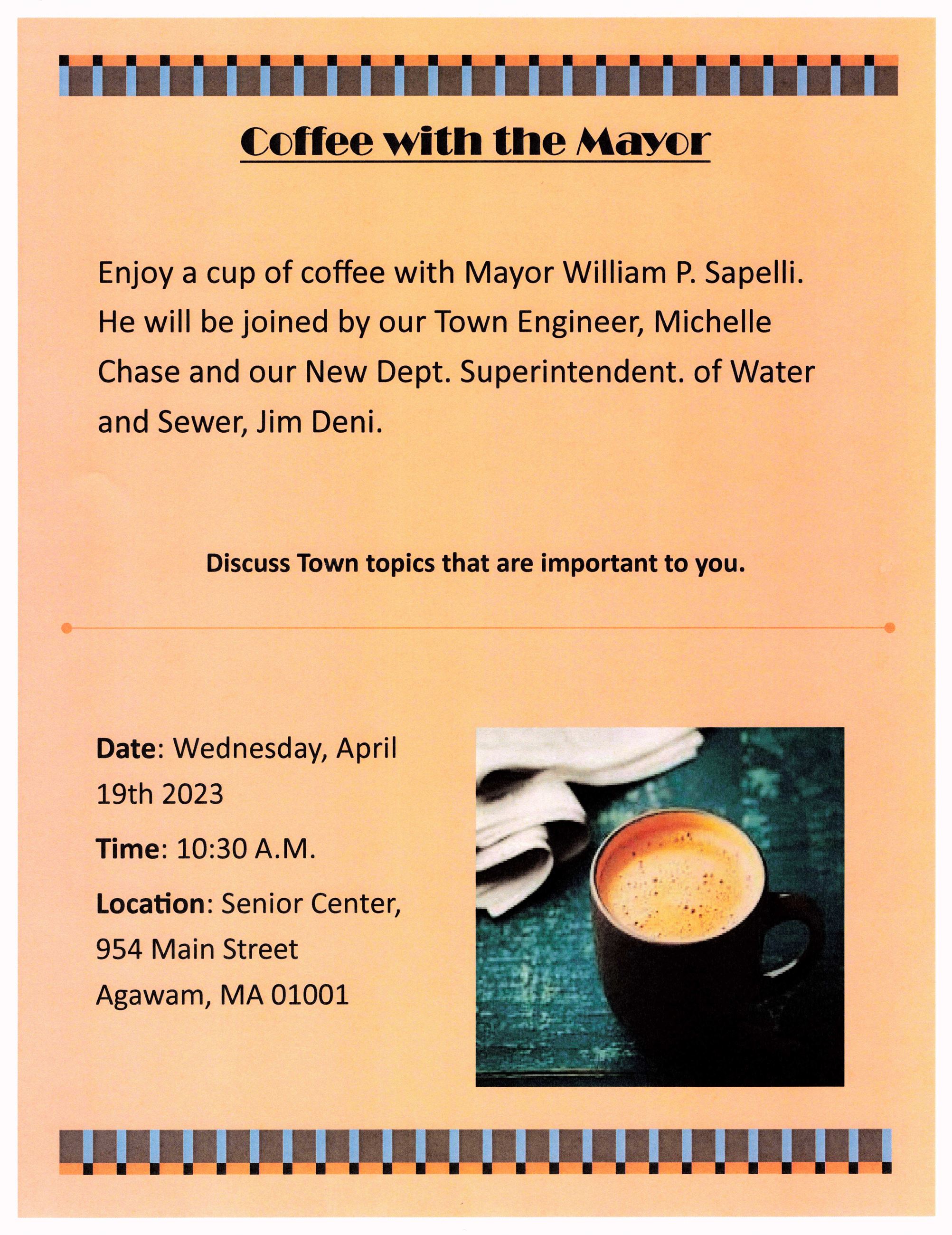 Coffee with the Mayor